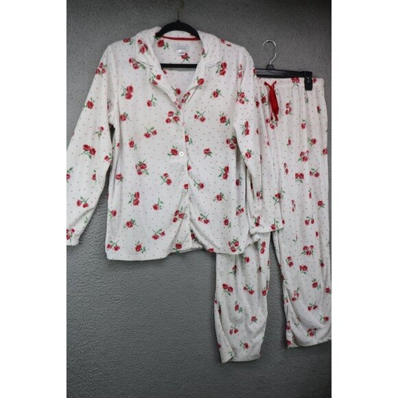 Celestial Dreams Velour Floral Pajama Set-Size Medium - Picture 1 of 11
